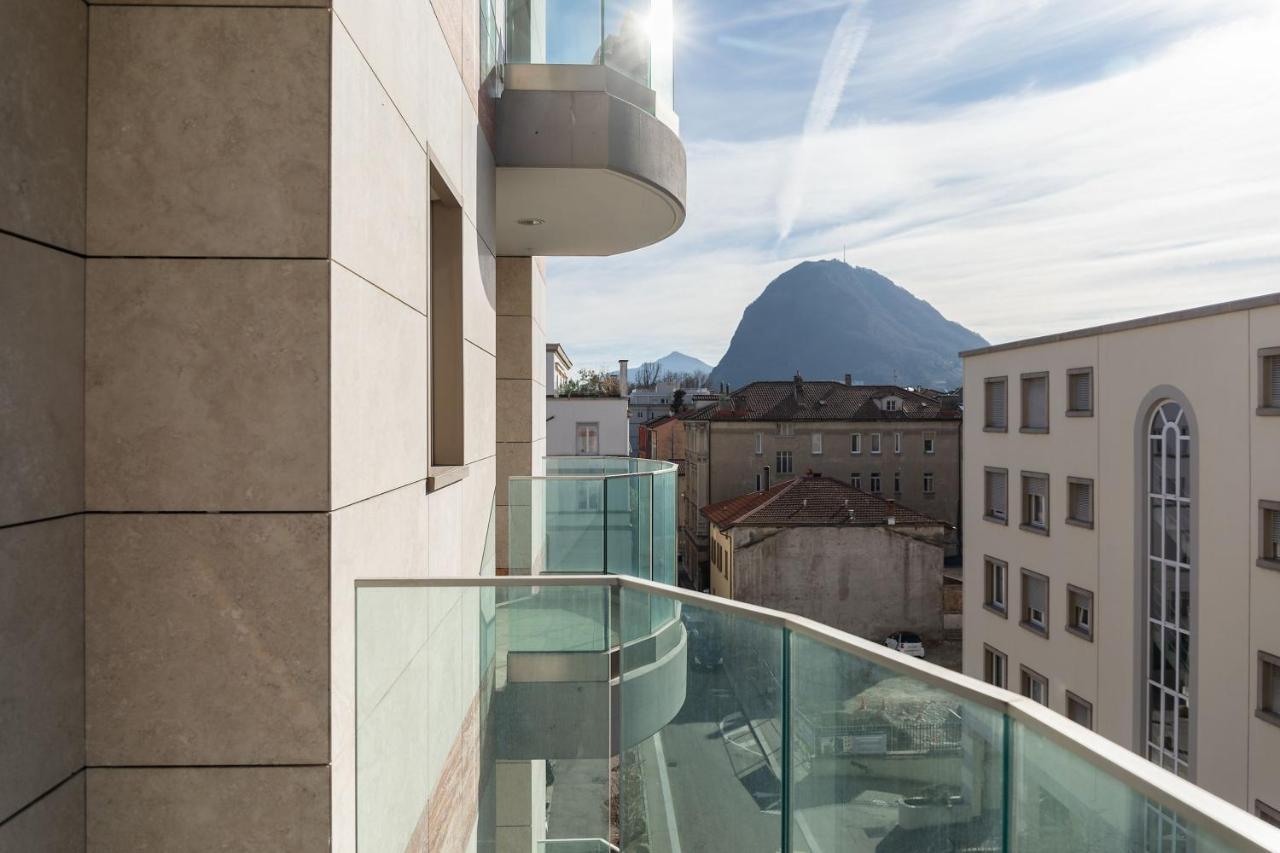 Il Parco 11 By Quokka 360 - In The Business Centre Of Lugano Apartment Exterior foto